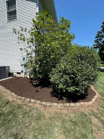 Mulch Refresh Transforms Fairmont Home Yard